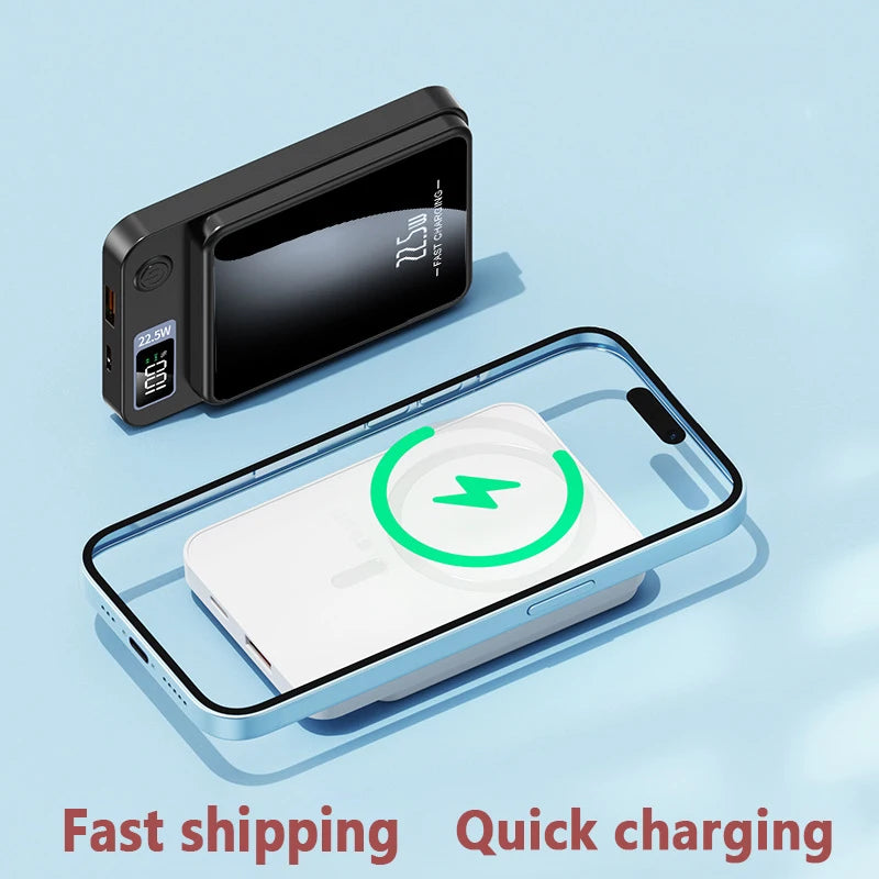 Power Bank Magnetic Wireless 22.5