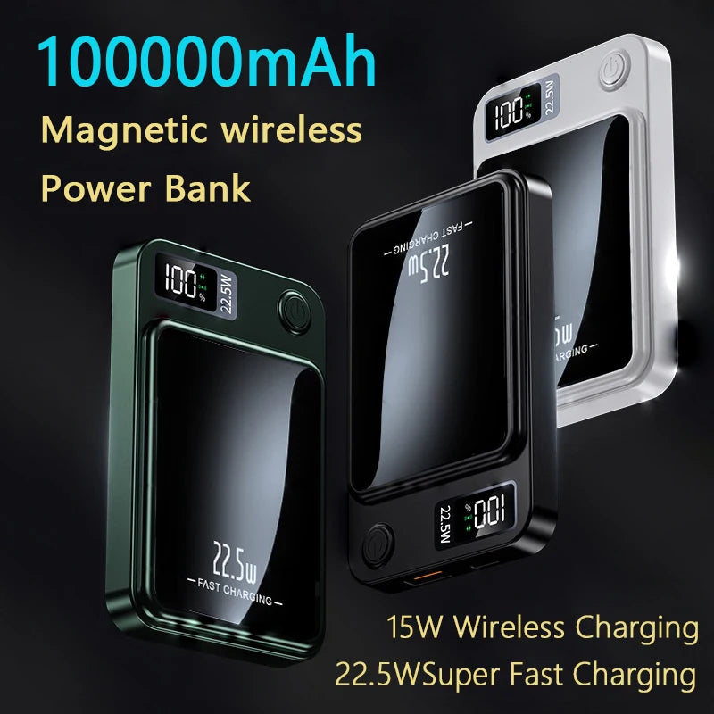Power Bank Magnetic Wireless 22.5