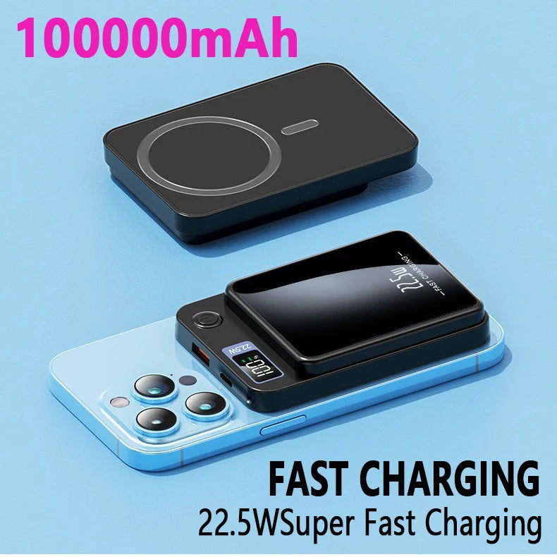 Power Bank Magnetic Wireless 22.5