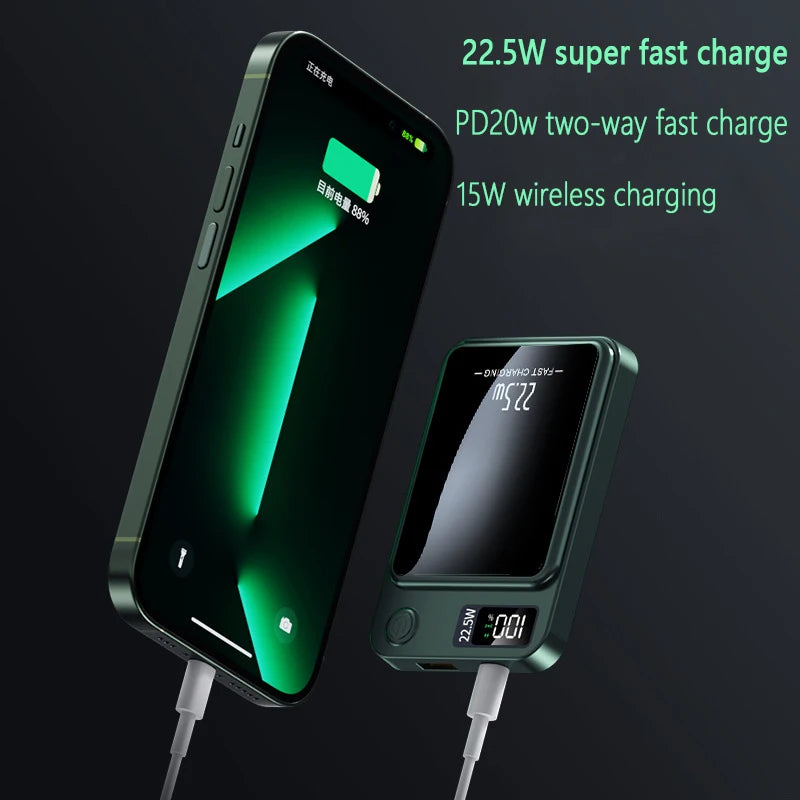 Power Bank Magnetic Wireless 22.5